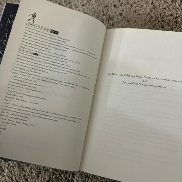 Winterspell by Claire Legrand hardback book - Picture 4 of 4